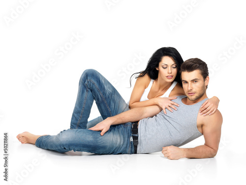 Photo: Beautiful sexy couple in love Beautiful sexy couple in love