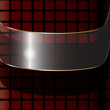 Vector: Dark red background with a transparent banner Dark red background with a transparent banner