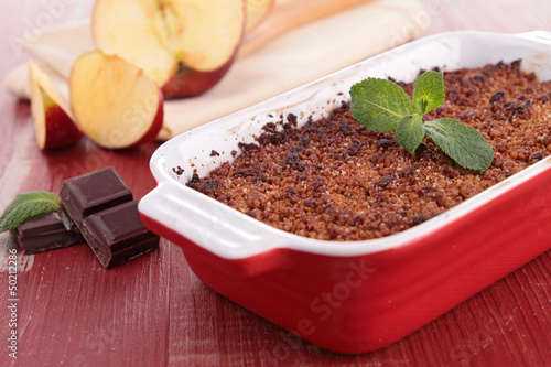 Photo: apple crumble apple crumble