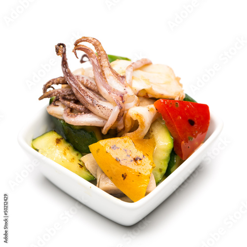 Photo: Meeresfrüchtesalat mit Tintenfisch Meeresfrüchtesalat mit Tintenfisch