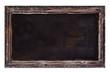 unbeschriebene Kreidetafel, Rahmen, freigestellt
