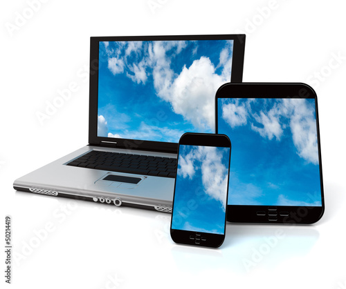 Photo: Cloud Connecting devices Cloud Connecting devices