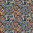 Vector: Seamless color wild pattern Seamless color wild pattern
