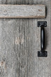 Old barn wood door
