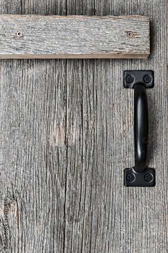 Photo: Old barn wood door Old barn wood door