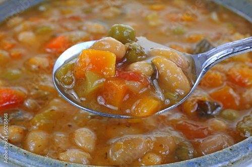 Photo: Italian Vegetable Bean Soup Spoonful Italian Vegetable Bean Soup Spoonful
