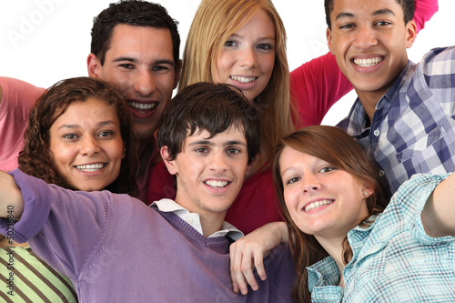 Photo: Group of young people Group of young people