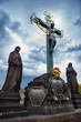 Statue On Charles Bridge In Pr...
