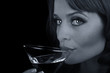 Woman with Martini