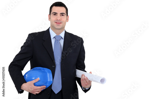 Photo: Portrait of surveyor Portrait of surveyor