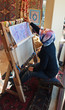 Carpet weaver Istanbul