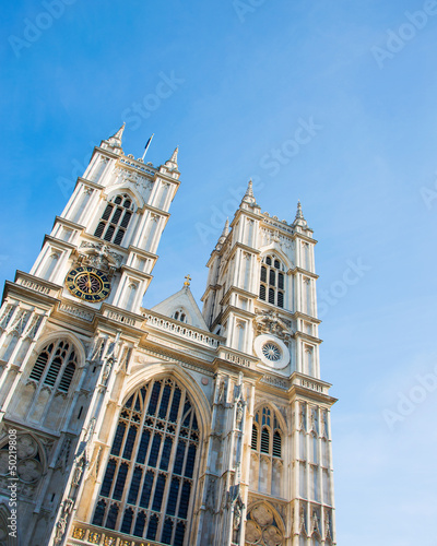 Photo: Westminster Abbey on bright summer day Westminster Abbey on bright summer day