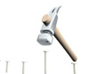 Hammer und Nägel