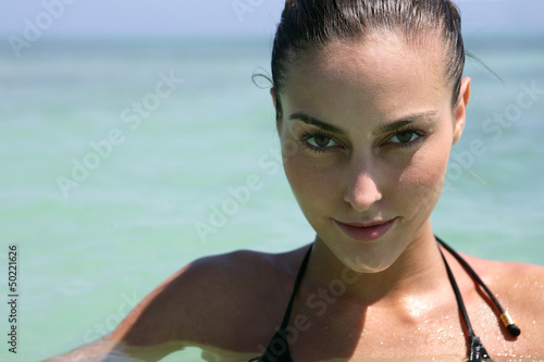 Photo: Sexy woman swimming Sexy woman swimming
