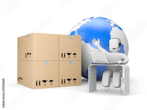 Illustration: The supplier makes offer The supplier makes offer