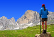 Photo: Girl in the Italy Alps Girl in the Italy Alps