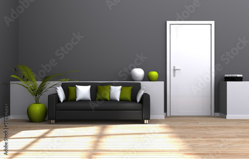Illustration: Living room Living room