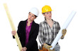 Architect and builder trading