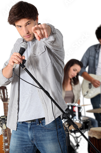 Photo: Rock group Rock group