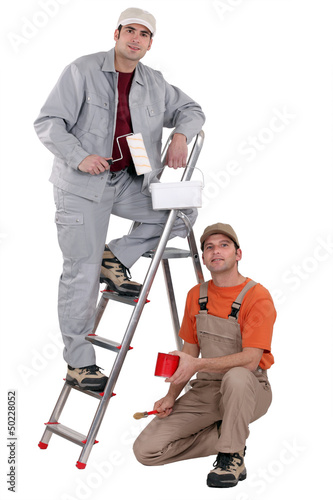 Photo: A team of painters A team of painters
