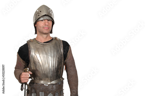 Photo: A knight in armor A knight in armor