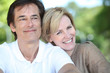 Portrait of a loving couple
