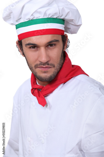 Photo: Italian chef Italian chef