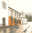 Street in the old town.