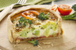 Broccoli & Cheese Quiche