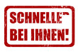 Schneller bei Ihnen! vektor