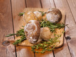 Frozen mushrooms