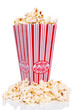 Photo: Box of Popcorn isolated Box of Popcorn isolated