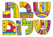 Shabbat Shalom jewish holiday greeting background  - vector