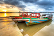 Foto: Sunrise at the river in Koh Kho Khao, Thailand Sunrise at the river in Koh Kho Khao, Thailand