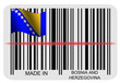 Barcodelabel - Made in Bosnia and Herzegovina