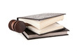mallet and books