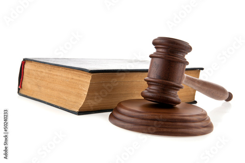 Photo: mallet and book mallet and book