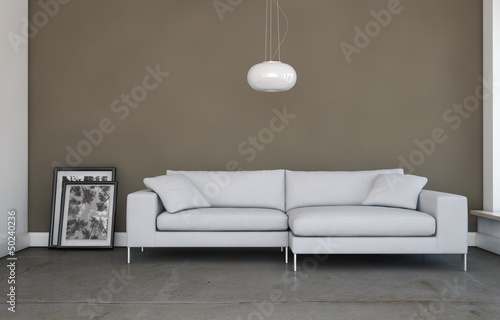 Illustration: modernes Sofa weiss modernes Sofa weiss