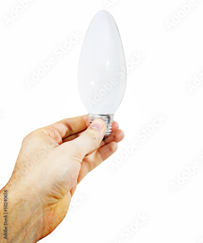 Photo: White bulb White bulb