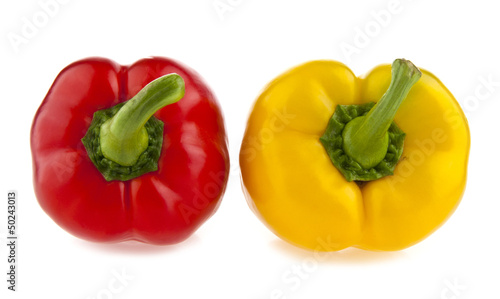 Photo: red and yellow peppers red and yellow peppers