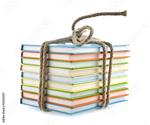 Photo: book conjunction with a rope book conjunction with a rope