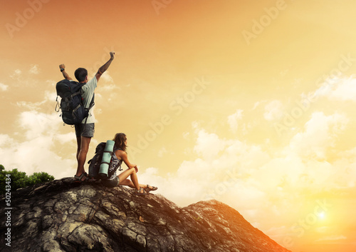 Photo: Hikers Hikers