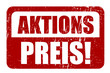 AKTIONSPREIS, stempel, vektor