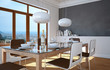 modernes Esszimmer