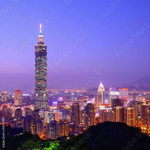 Taipei, Taiwan Skyline