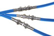 Coaxial cables with connectors, media systems