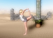 Yoga In der Wüste