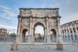 Arch of Constantine in Rome, Italy