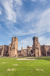 The Baths of Caracalla in Rome, Italy