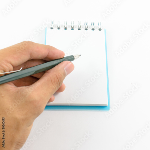Photo: Writing notes Writing notes